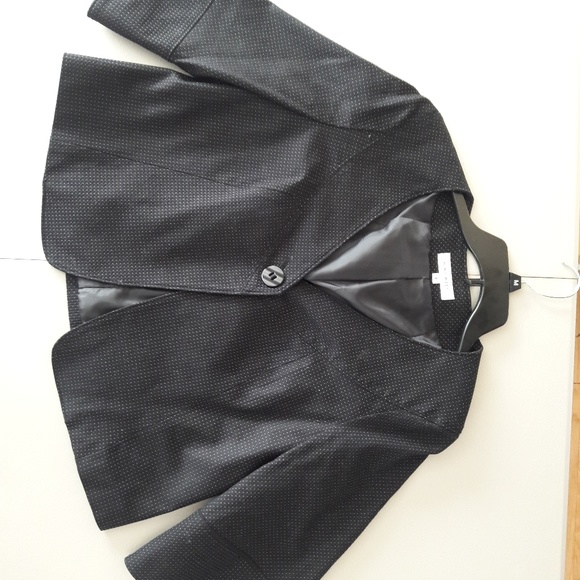 Nine West Black/White Poncho Sz 8 - Picture 7 of 7